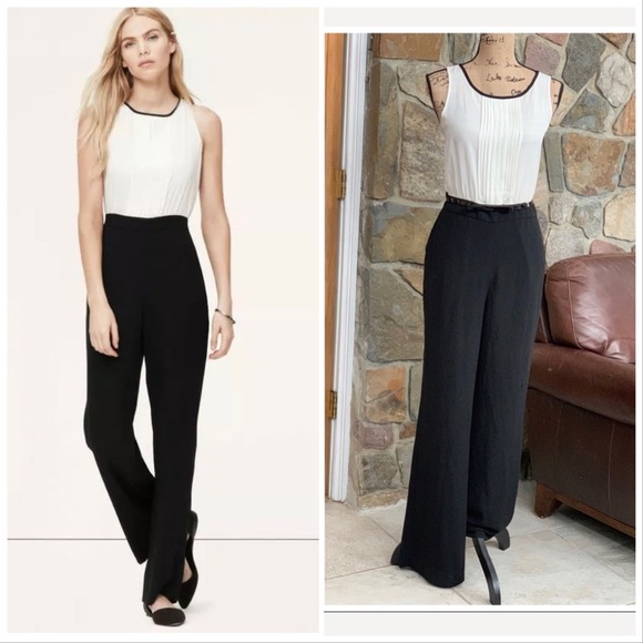 loft white jumpsuit